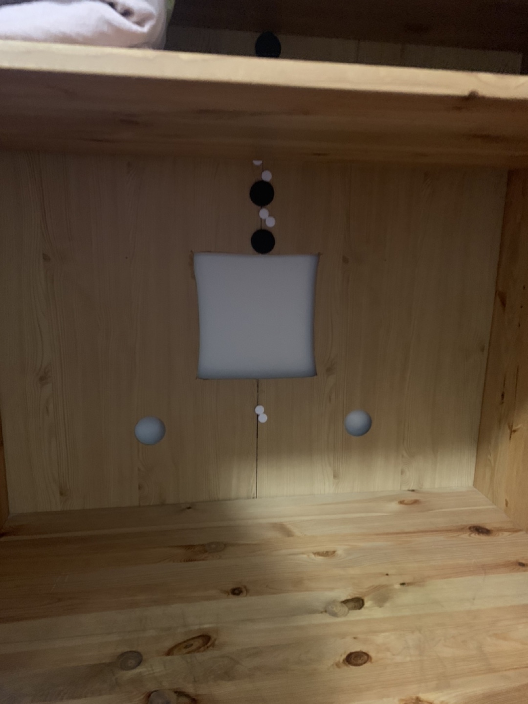 Solid Pine Wood Armoire - photo 4