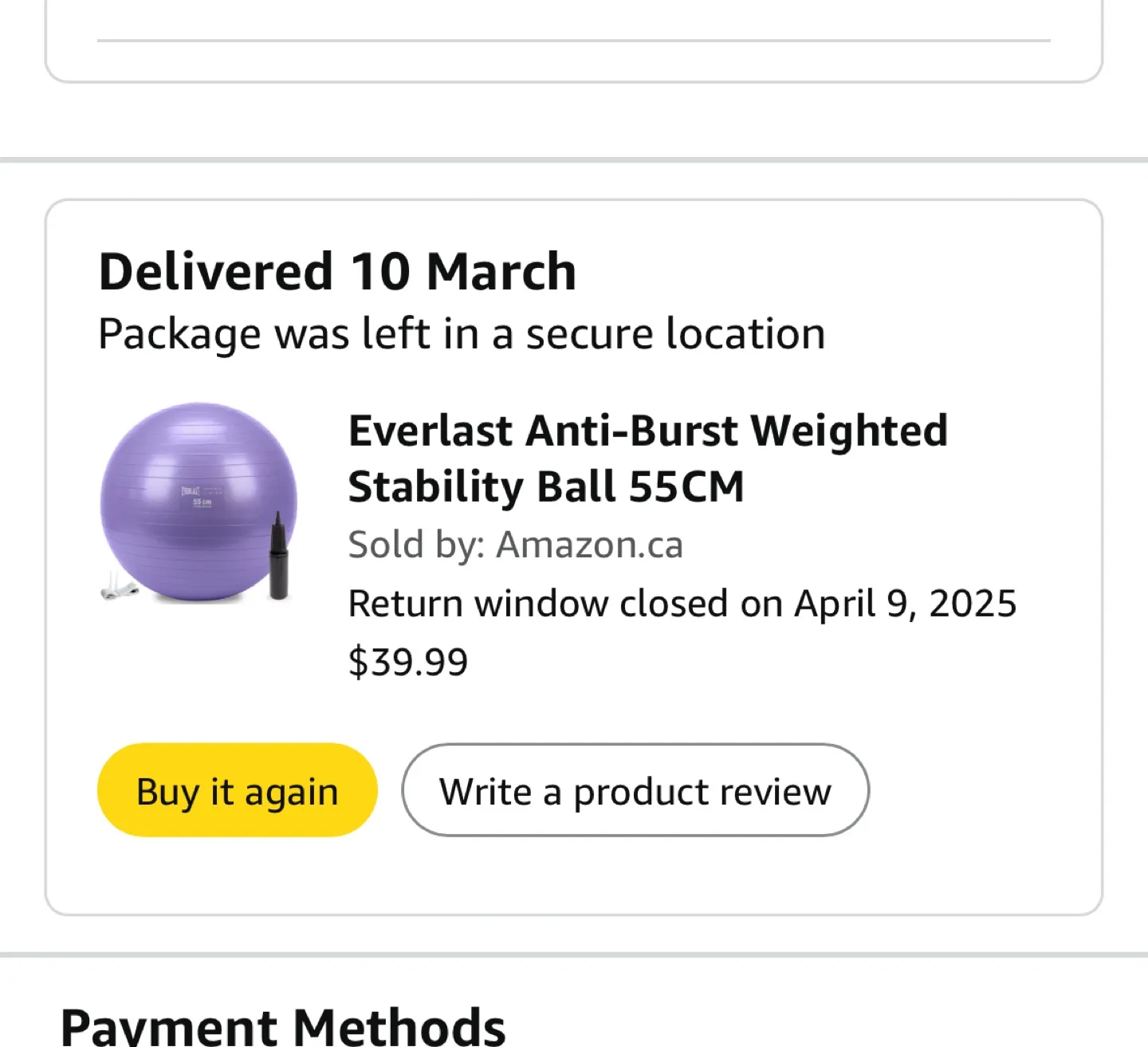 Brand New Everlast Anti-Burst Weighted Stability Ball Yoga ball thumbnail