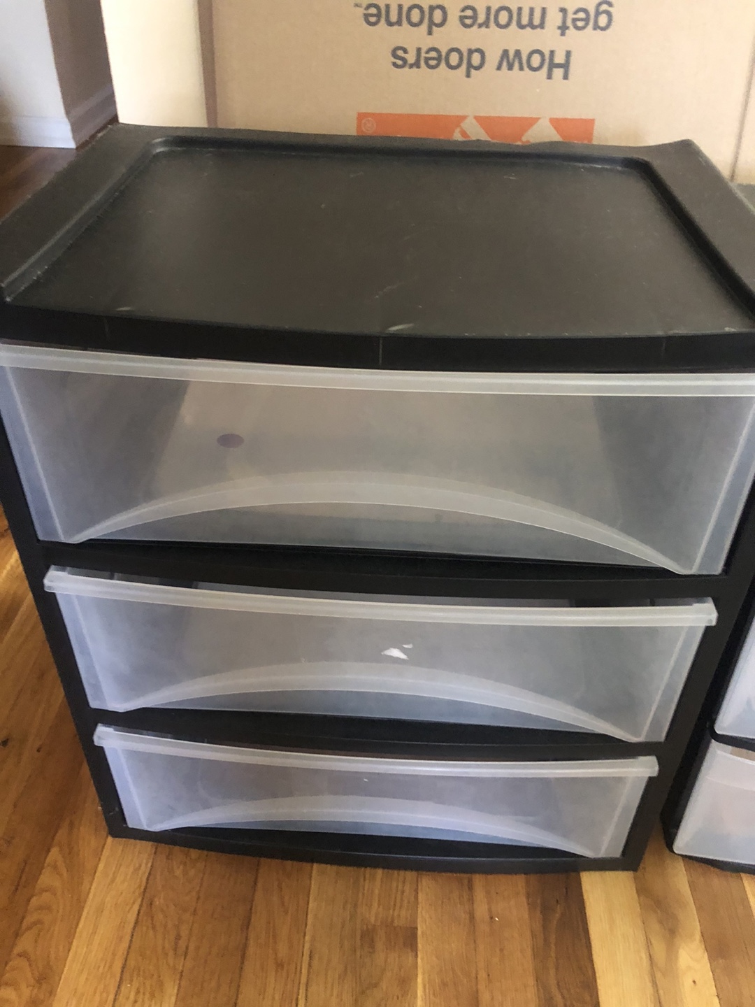 Set of 2 of 3-Drawer Carts - photo 3
