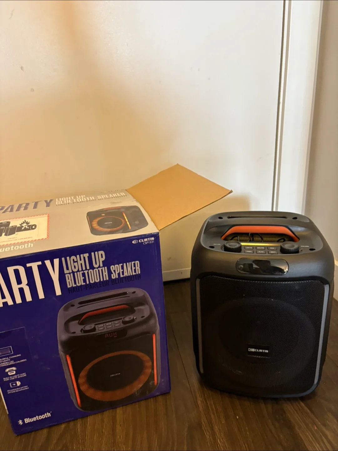 Portable Light Up Bluetooth Party Speaker CSP151 thumbnail