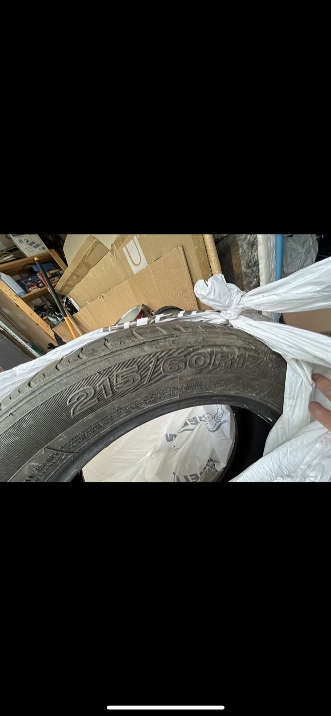 Used 215/60R16 all season Tires -4 pieces - photo 3