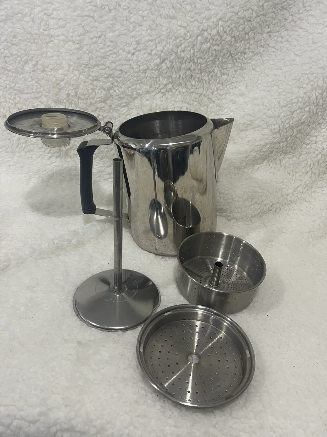 Stainless Steel Percolator Coffee Pot image indicator(3)