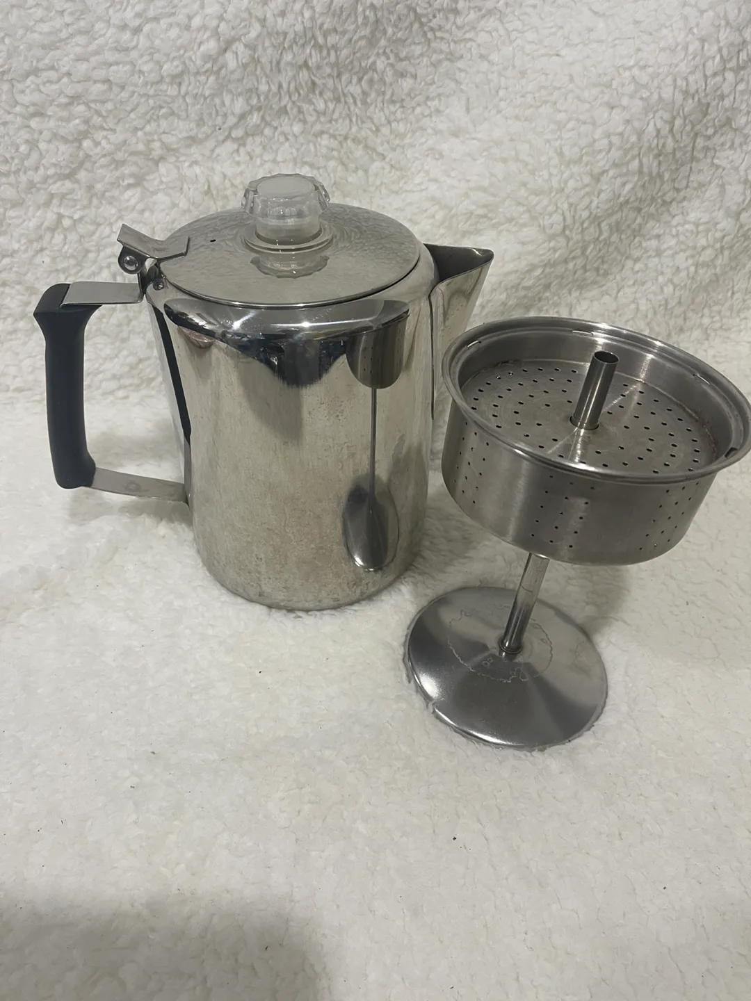 Stainless Steel Percolator Coffee Pot image indicator(6)