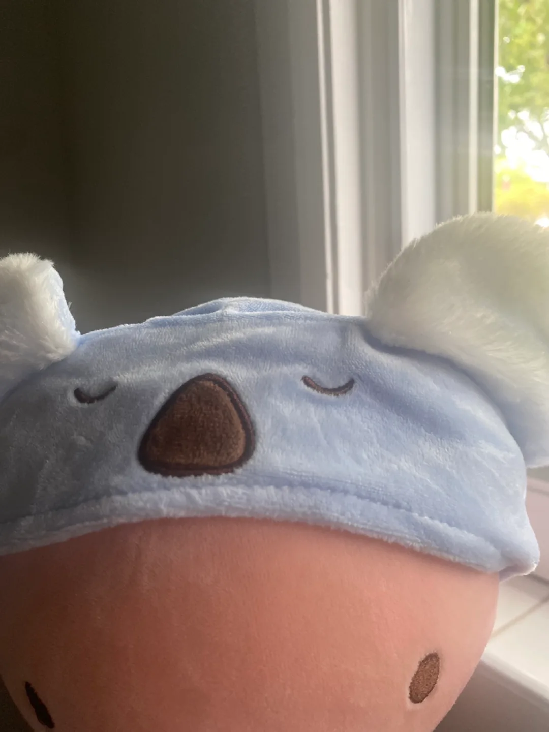 Adorable Pig Plush Toy in Blue Hoodie image indicator(2)