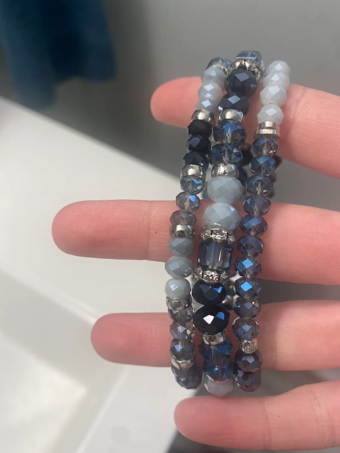 Three Beaded Bracelets Set thumbnail