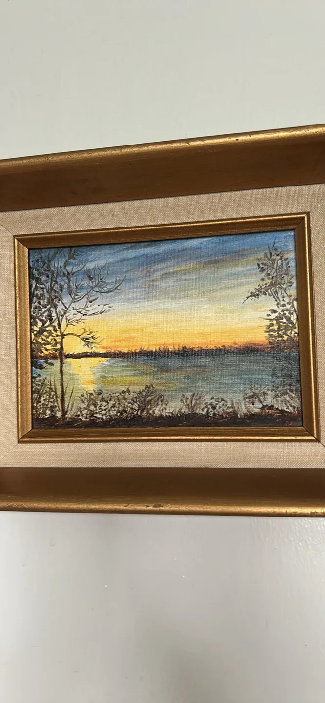 Pair of Vintage Landscape Paintings. Original Art image indicator(6)