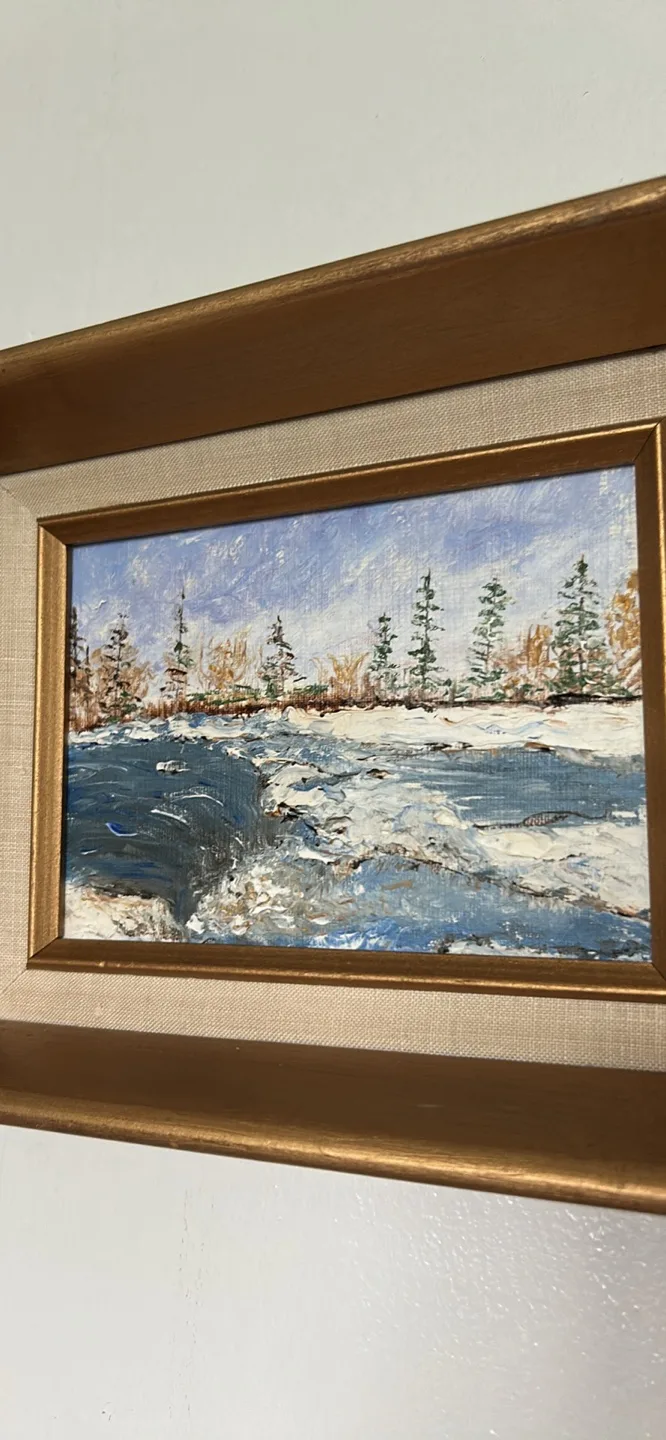 Pair of Vintage Landscape Paintings. Original Art image indicator(5)