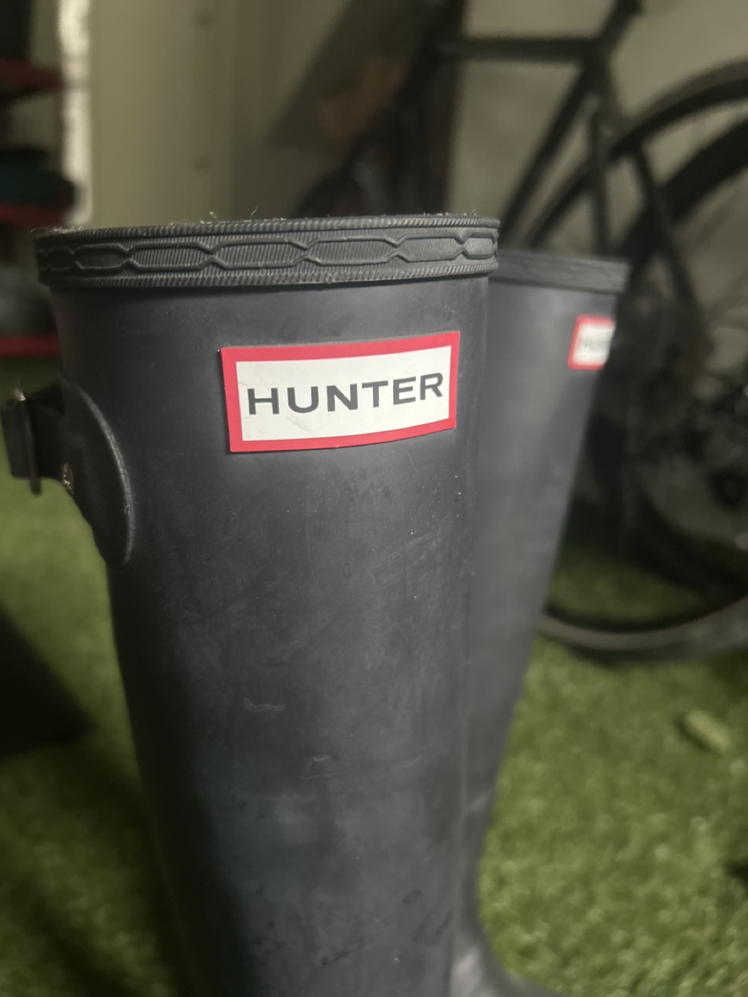 Hunter Original Tall Gloss Rain Boots - Women's Size UK 4/EU 37 - photo 3