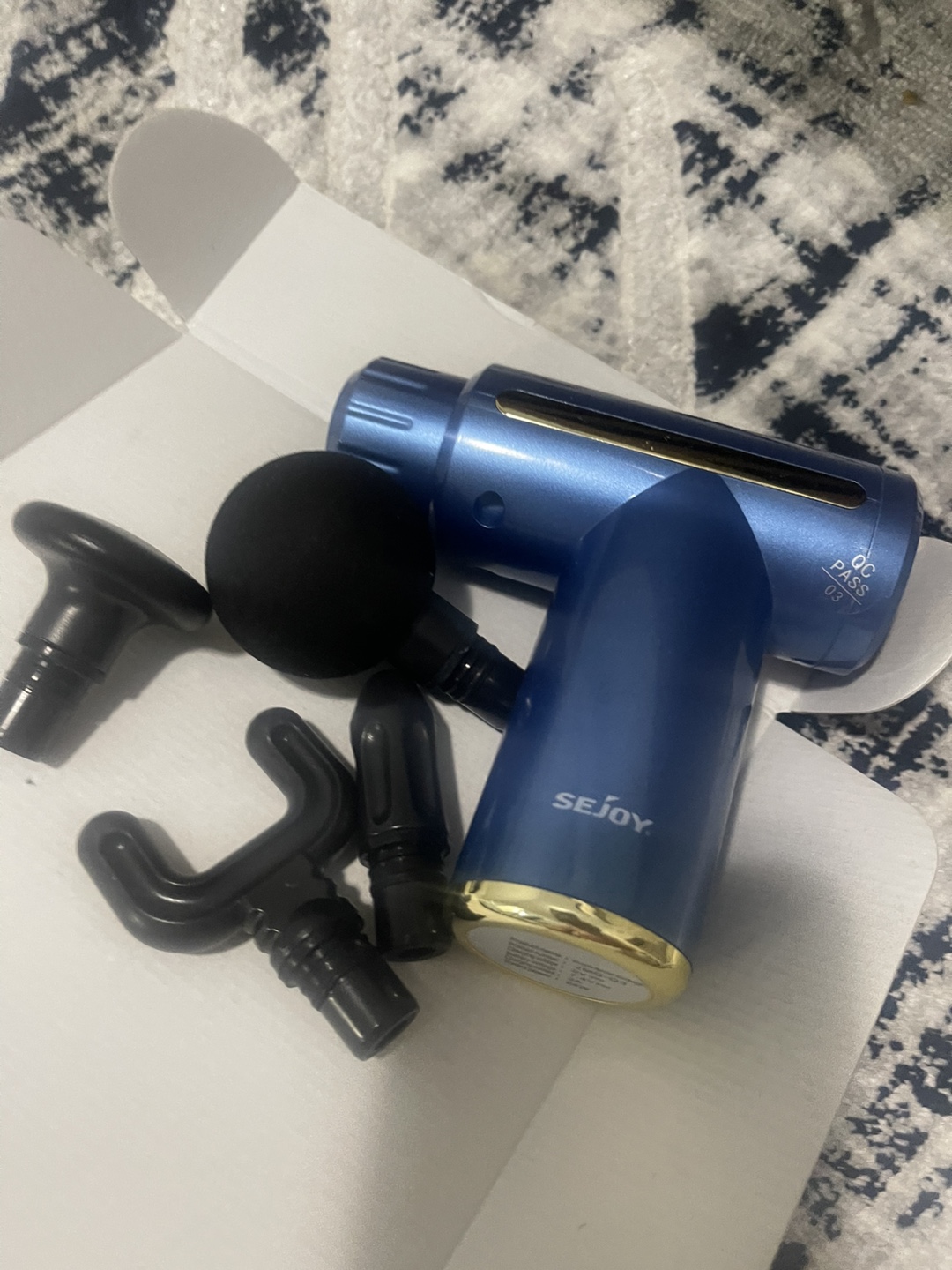 SEJOY Mini Massage Gun - Blue - photo 3