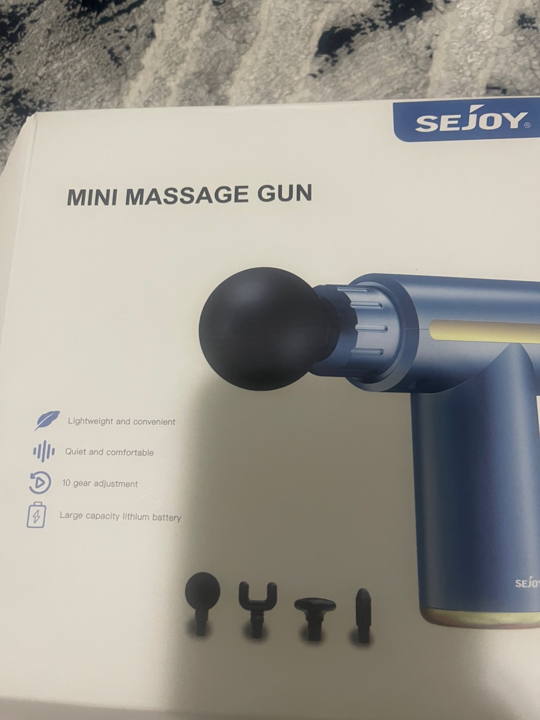 SEJOY Mini Massage Gun - Blue