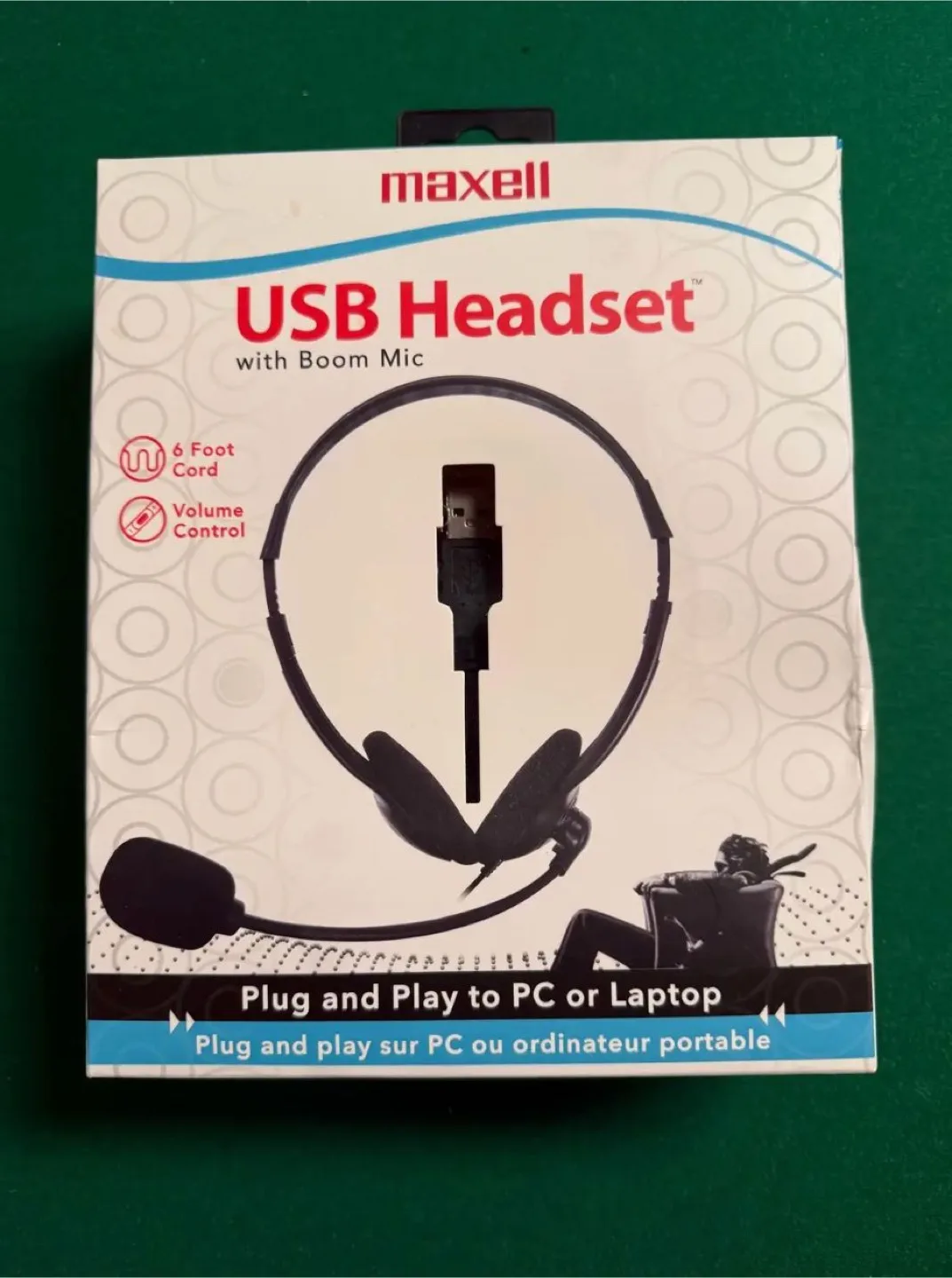 Maxell USB Headset thumbnail