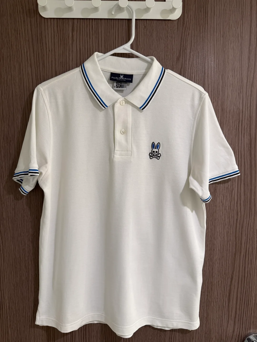 Psycho Bunny Men's White Polo Shirt thumbnail