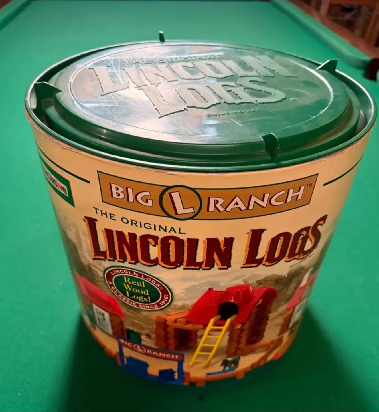 Lincoln Logs Big L Ranch / Complete Set thumbnail
