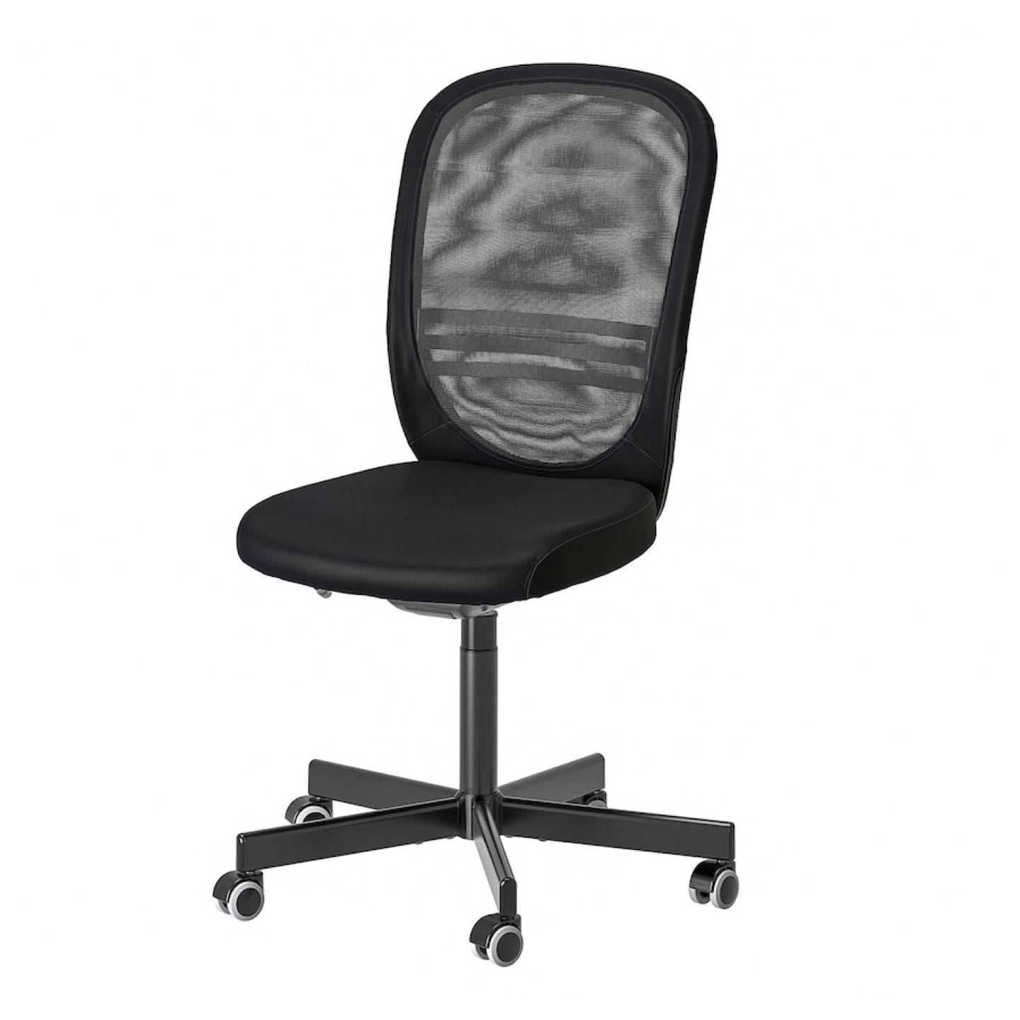 Ikea Flintan Black Mesh Office Chair - photo 2