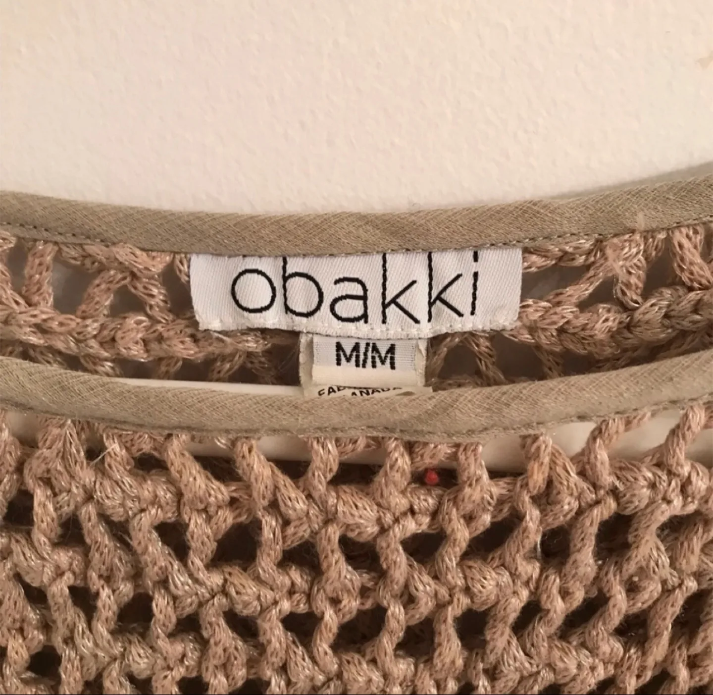 Obakki Knitted Beach Coverup image indicator(2)