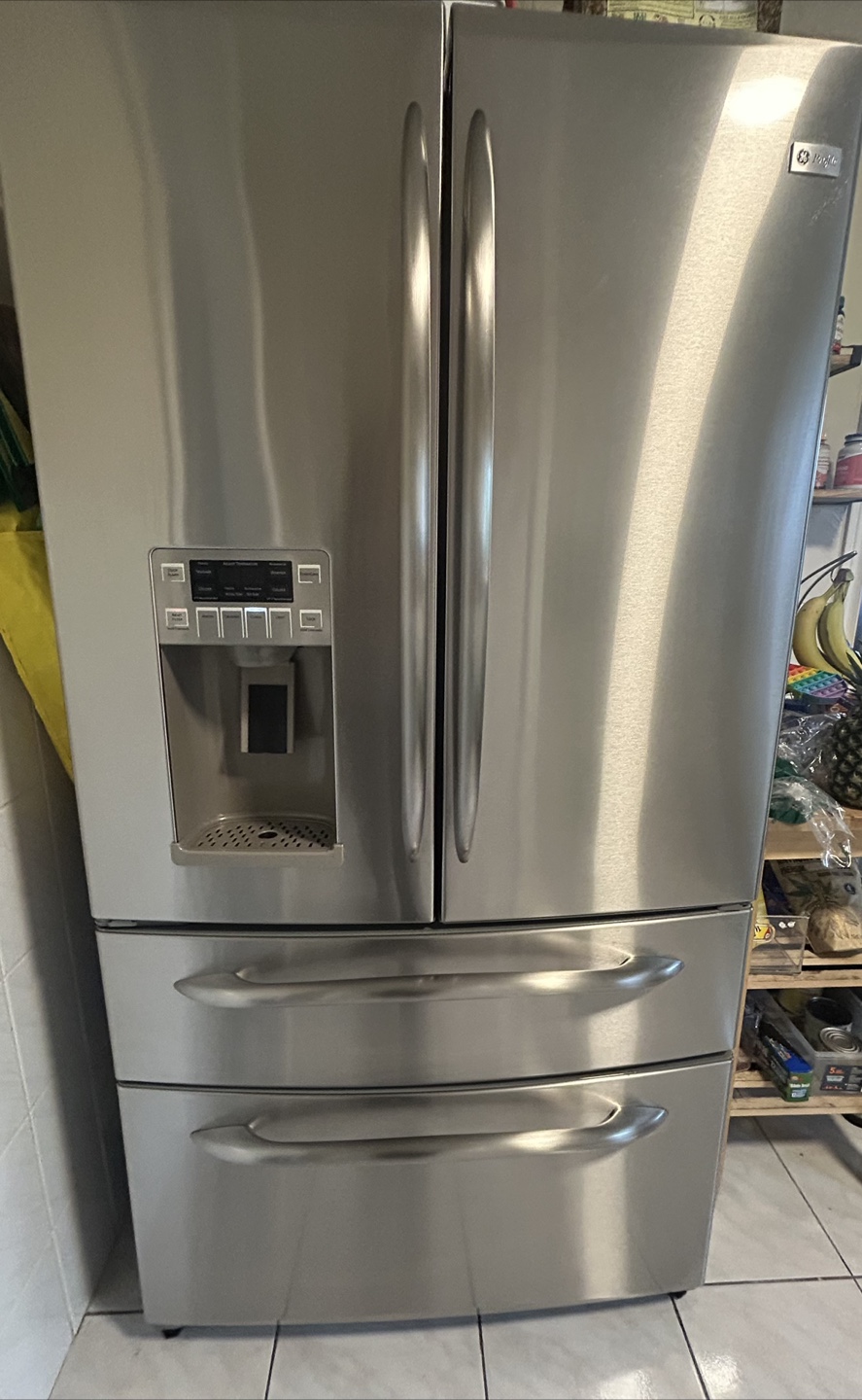 GE French Door Refrigerator - Stainless Steel