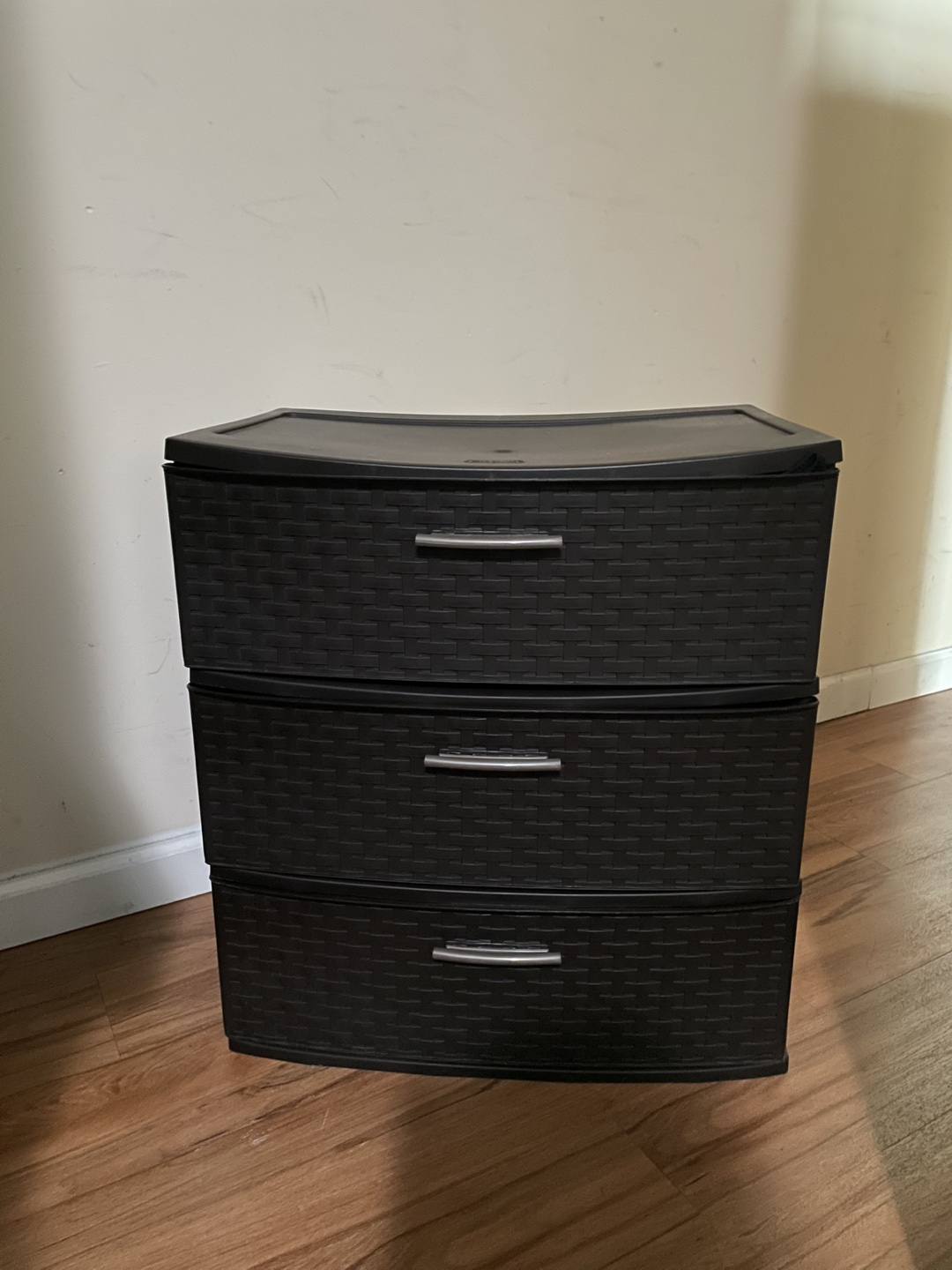 Sterilite 3-Drawer Dresser, Dark Brown