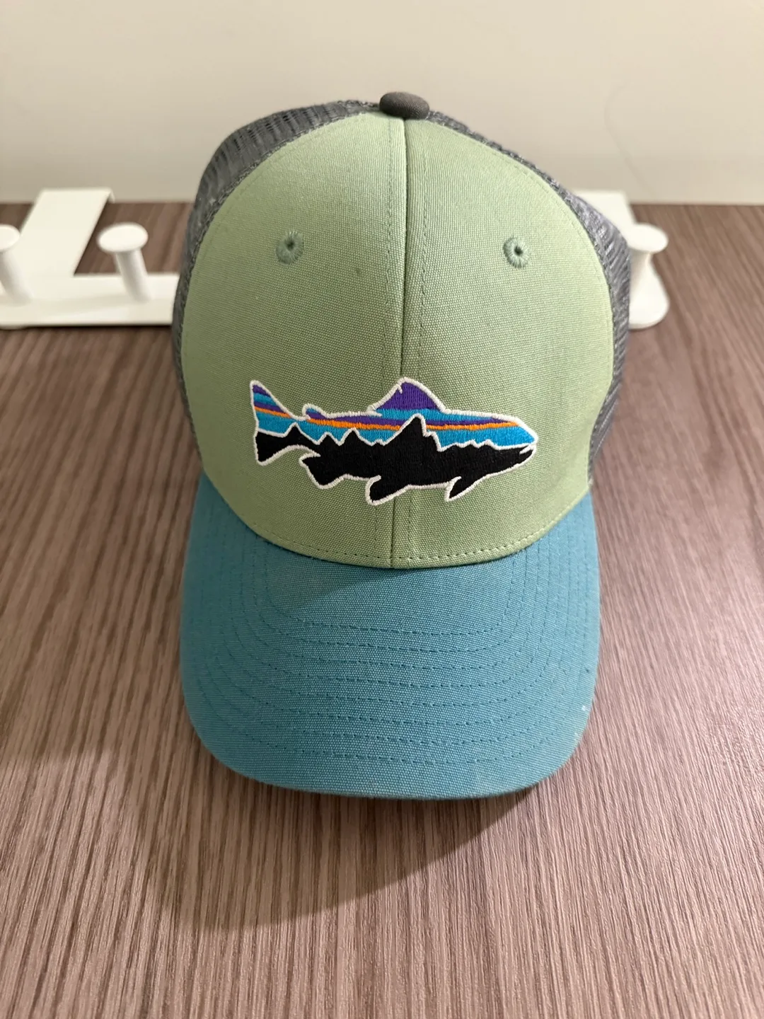 Patagonia Trout Trucker Hat - Green/Teal thumbnail