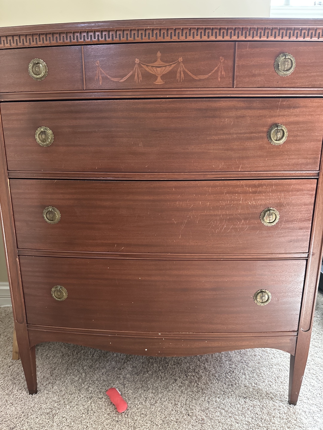 Vintage Wooden Chest of Drawers - photo 2