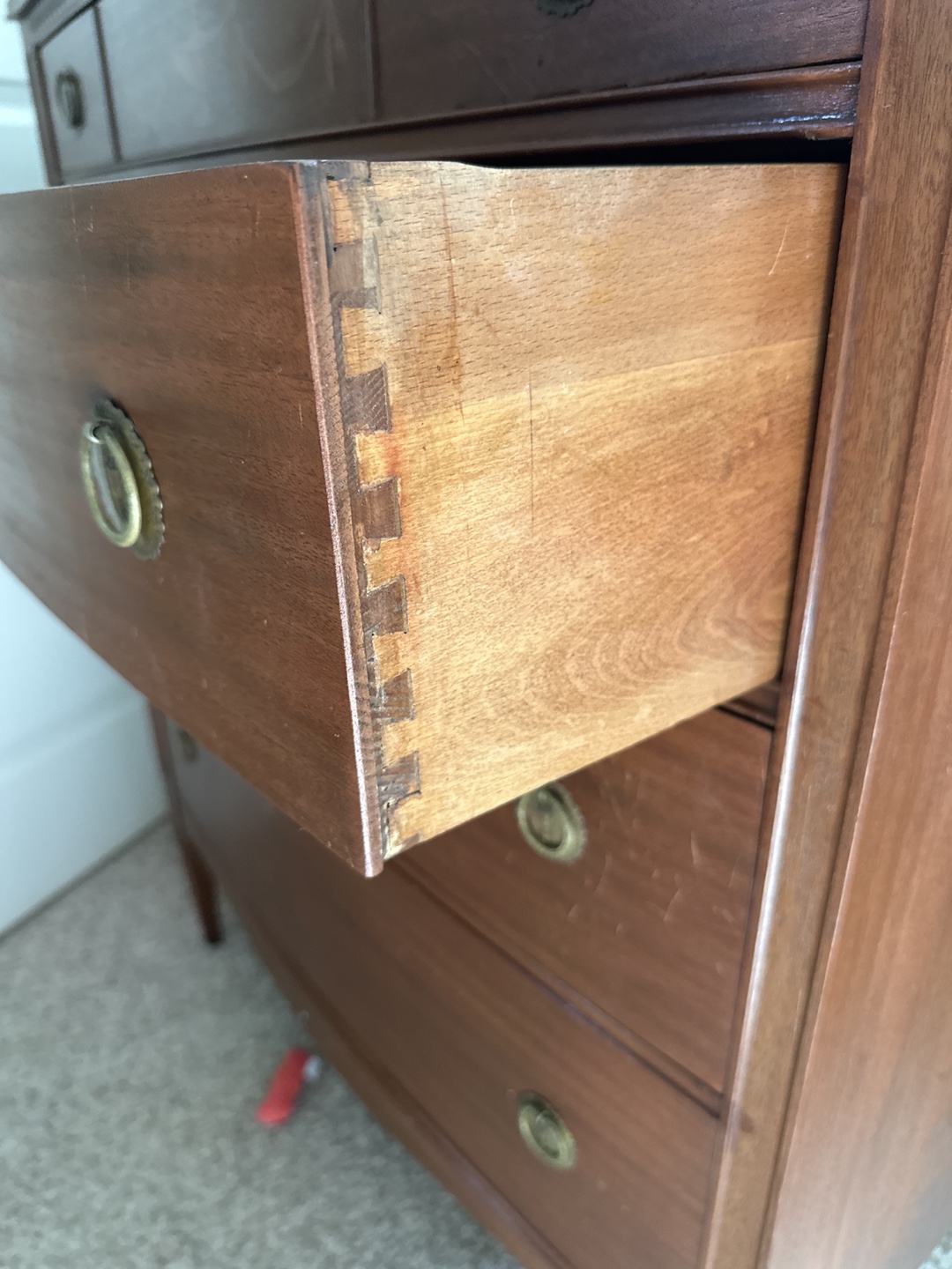 Vintage Wooden Chest of Drawers - photo 4