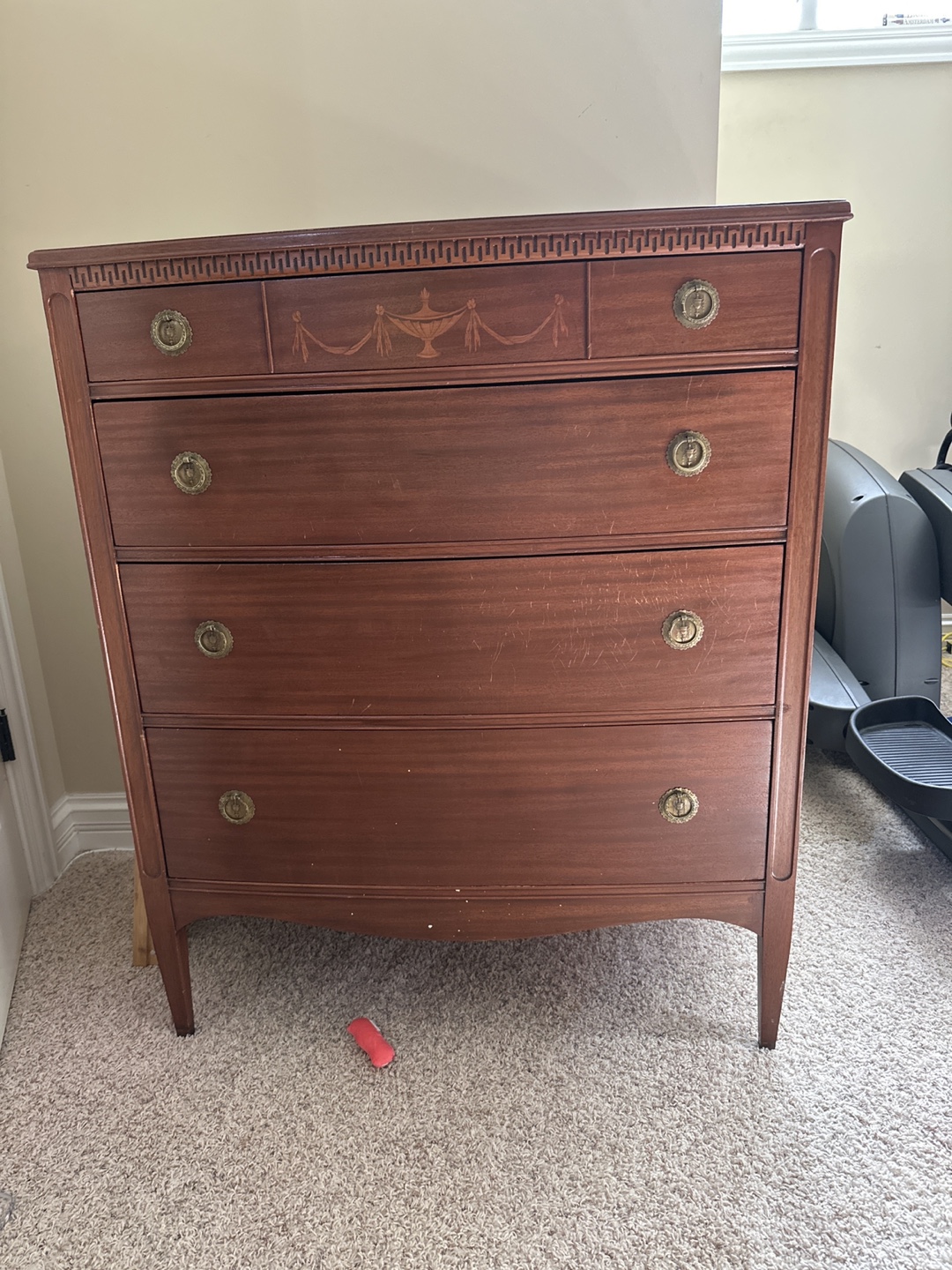 Vintage Wooden Chest of Drawers
