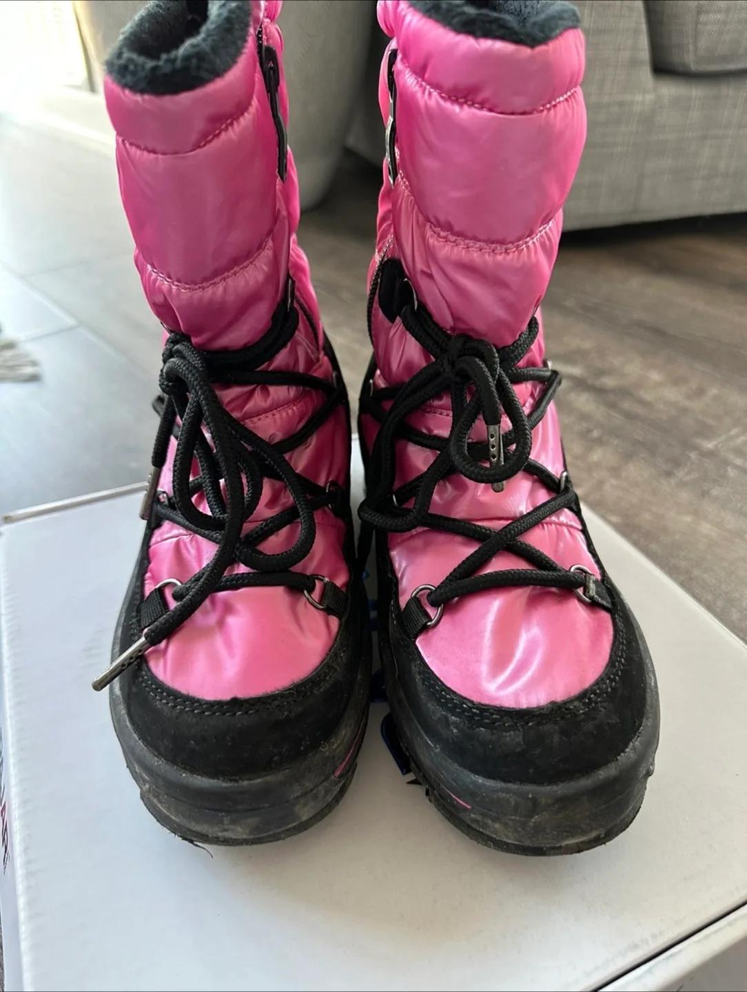 Kids pajar waterproof winter boots size 3 (youth) image indicator(3)