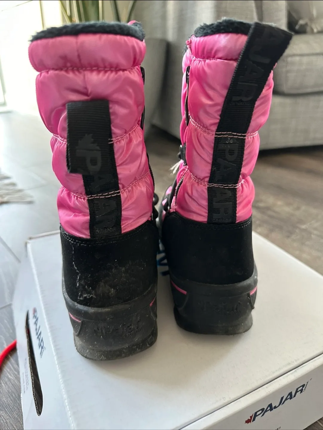 Kids pajar waterproof winter boots size 3 (youth) image indicator(2)