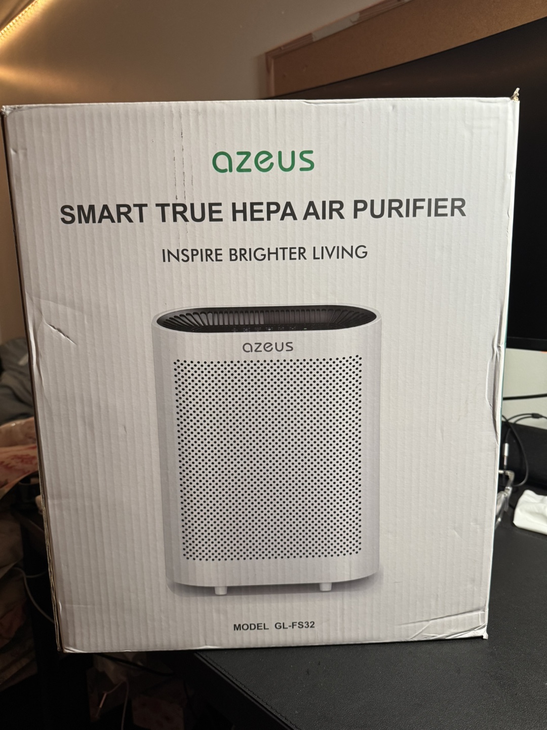 Azeus FS32 Smart True HEPA Air Purifier - White
