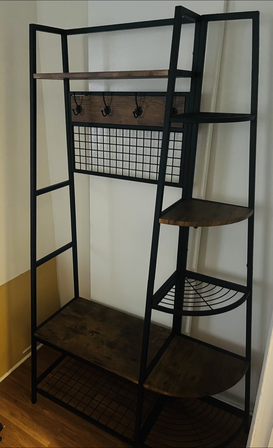 Industrial Farmhouse Entryway Organizer - photo 2