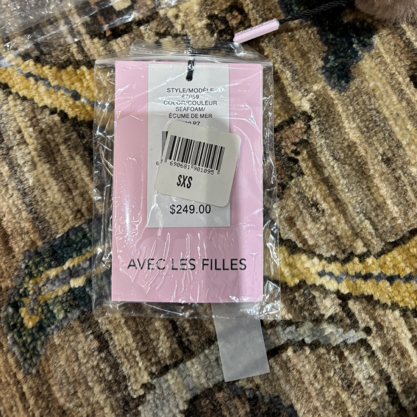 Avec Les Filles Pink Faux Suede and Fur Jacket - Size XS - photo 2