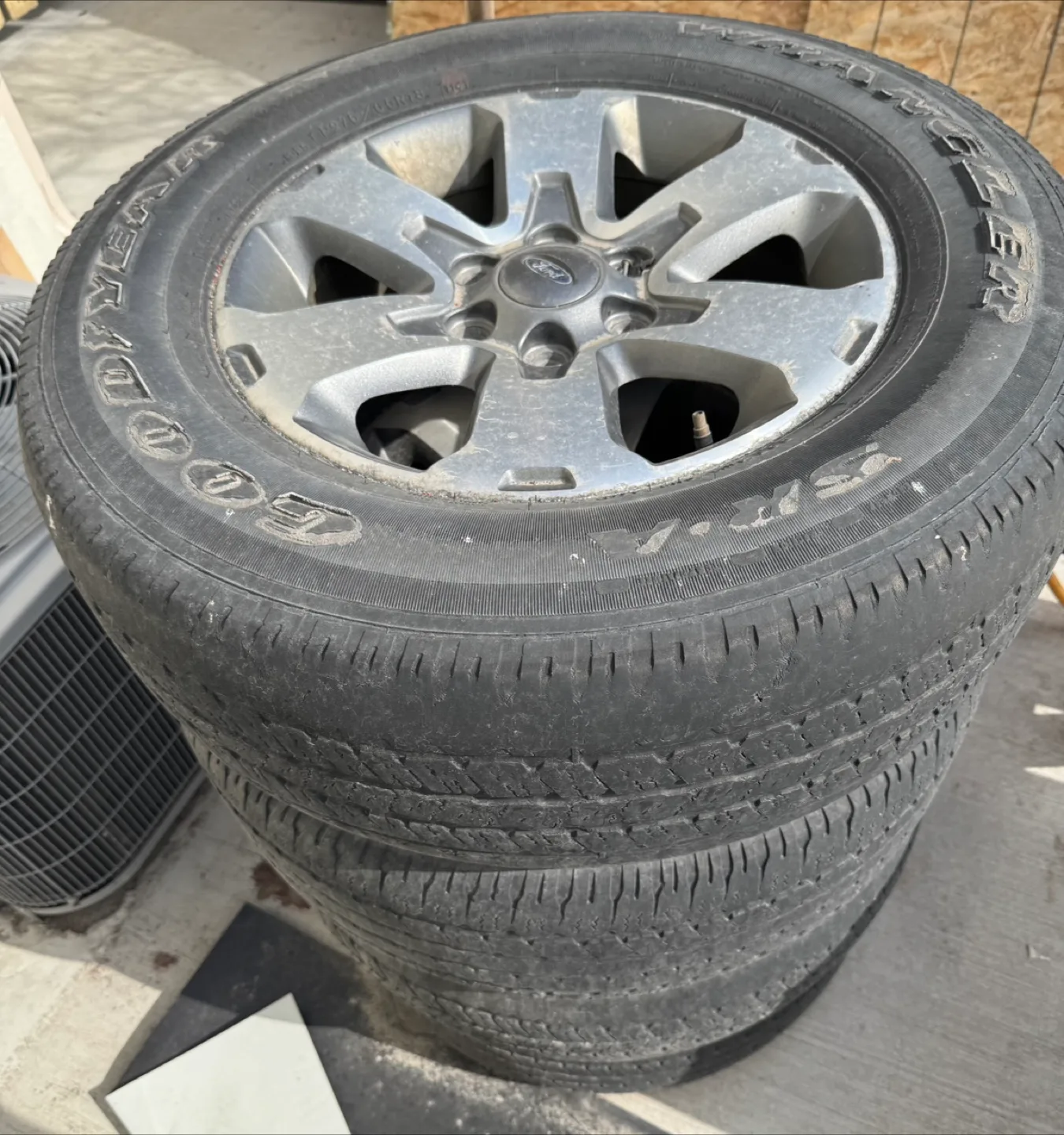 Ford F-150 4 OEM Rims with Tires