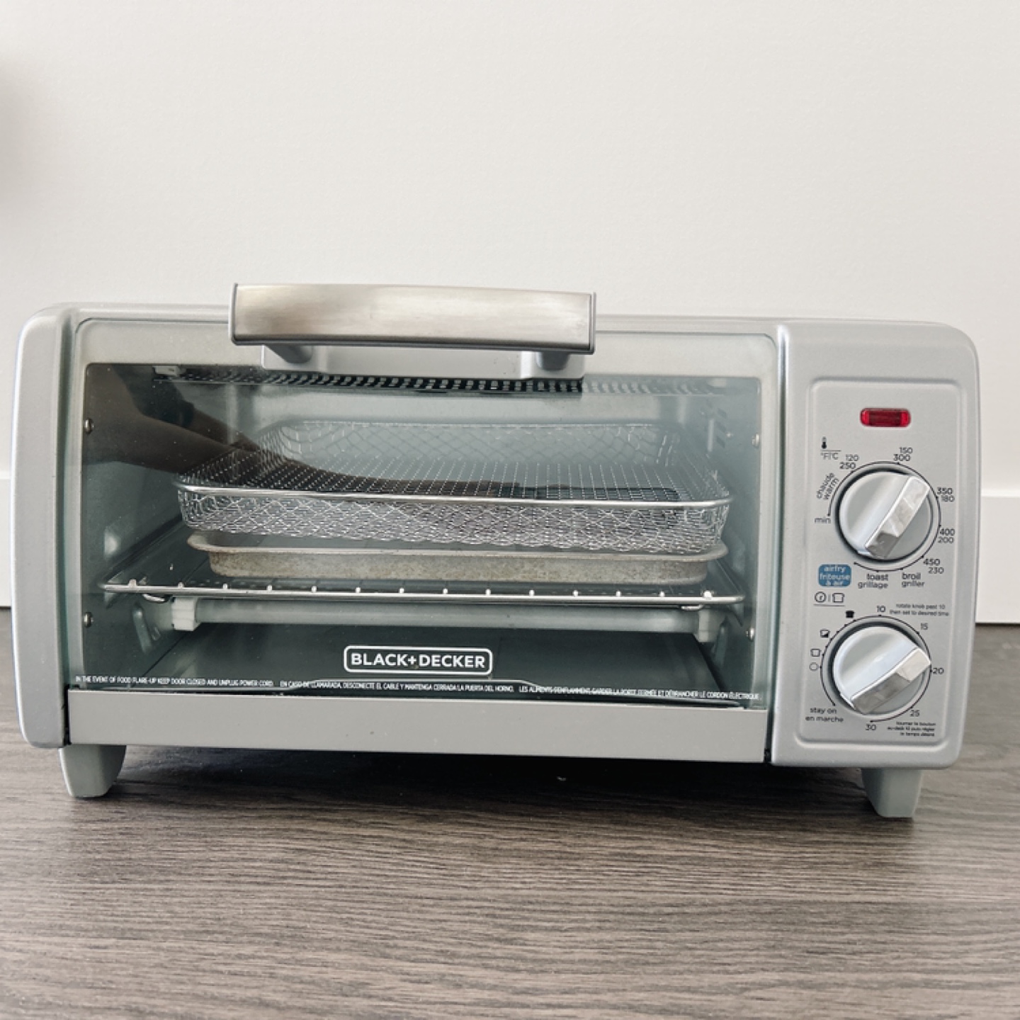 Black+Decker 4-Slice Air Fryer Toaster Oven