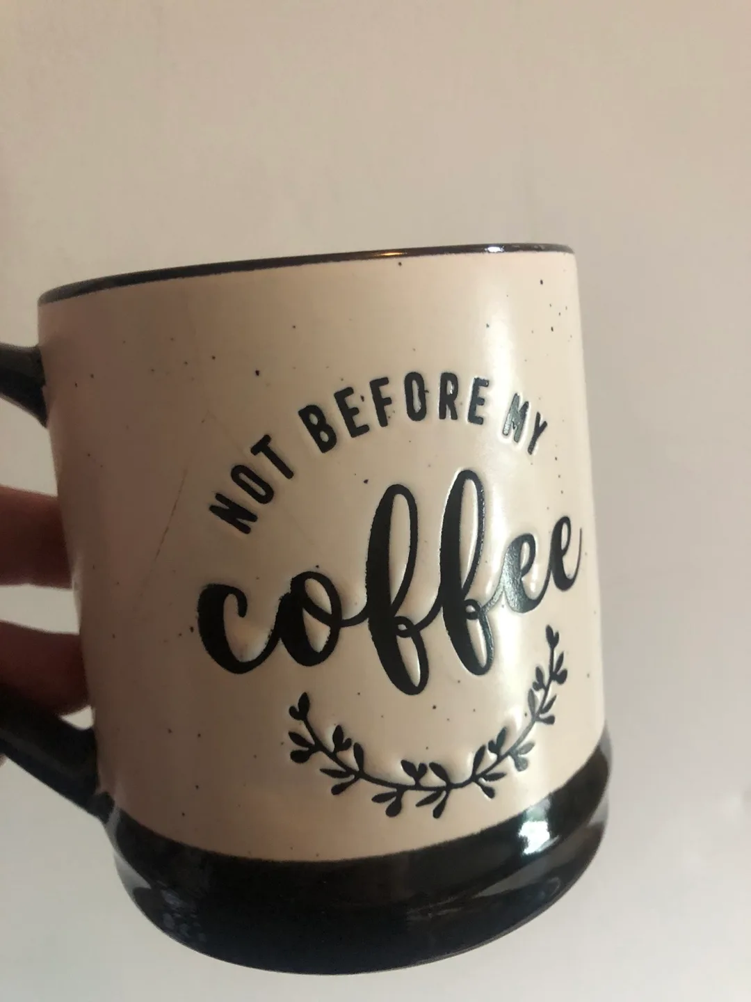 🥕#freecycle Coffee Mug - Not Before My Coffee thumbnail