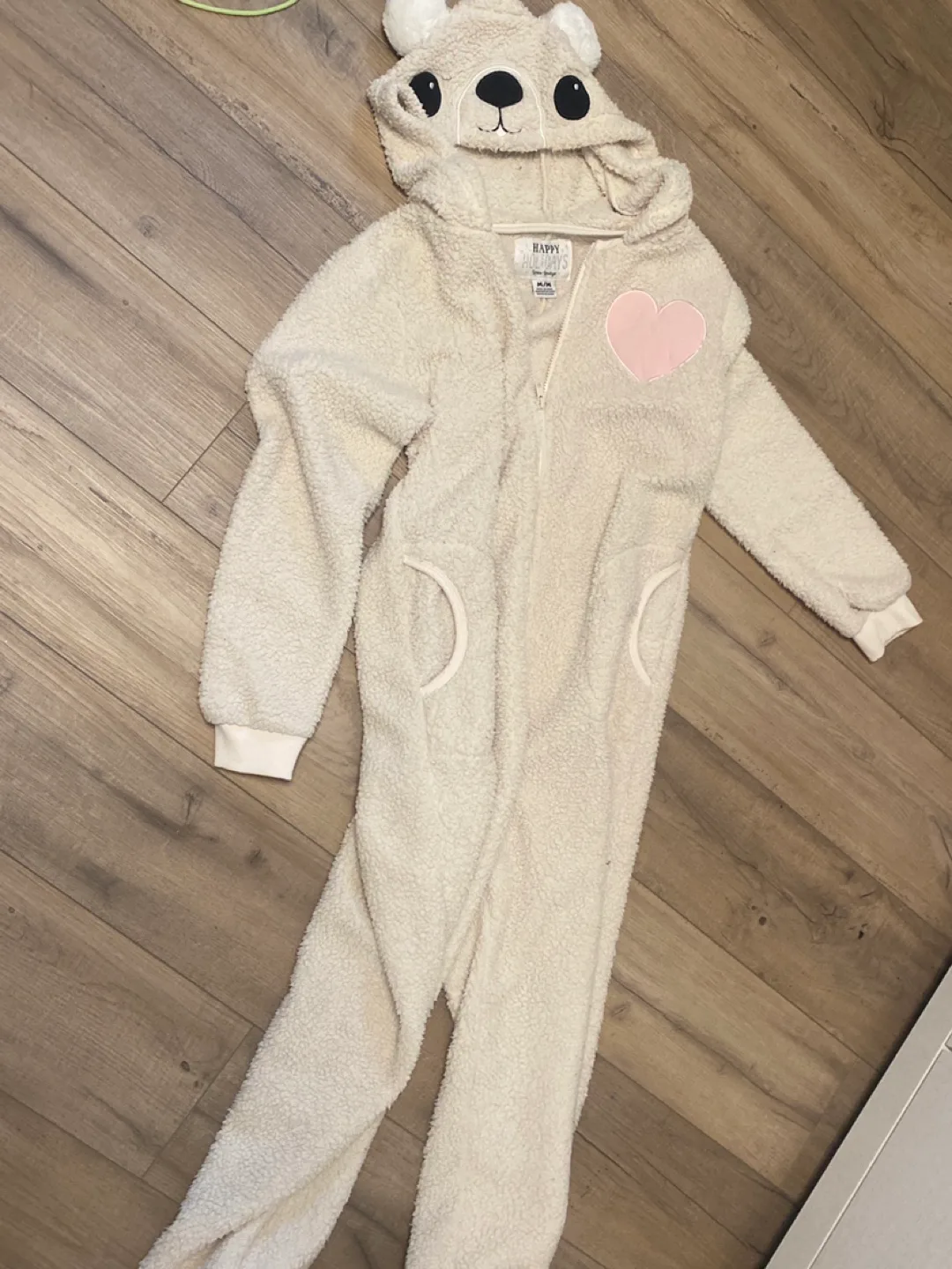 Happy Holidays Bear Onesie thumbnail