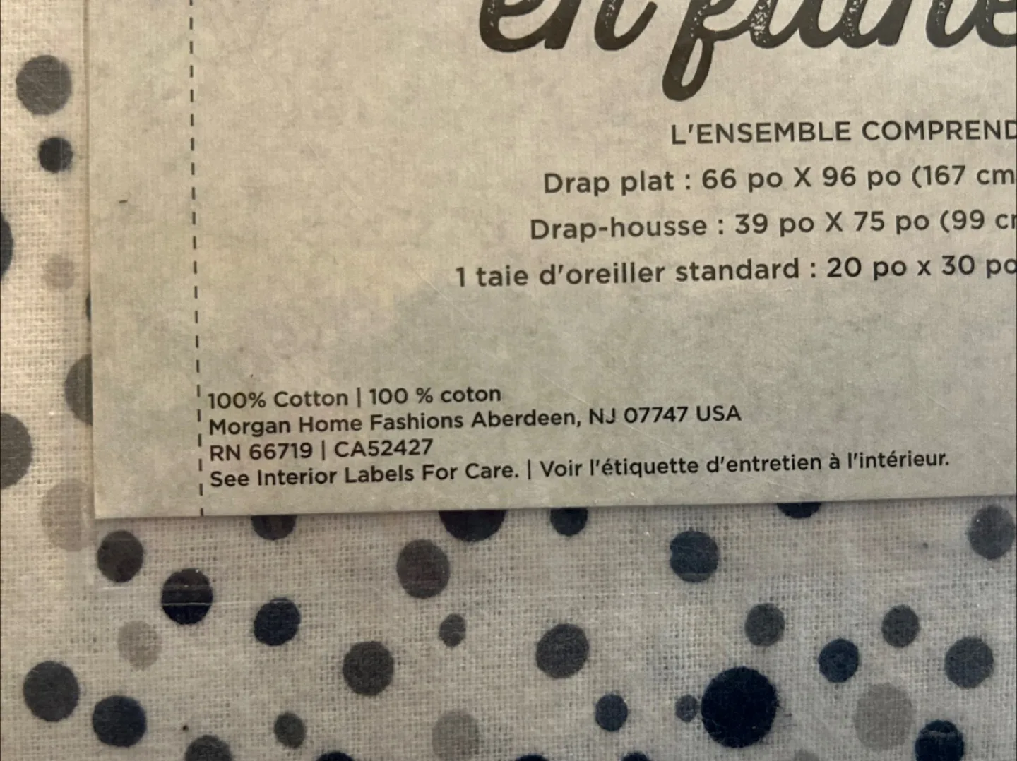 Flannel Twin Sheet Set image indicator(2)