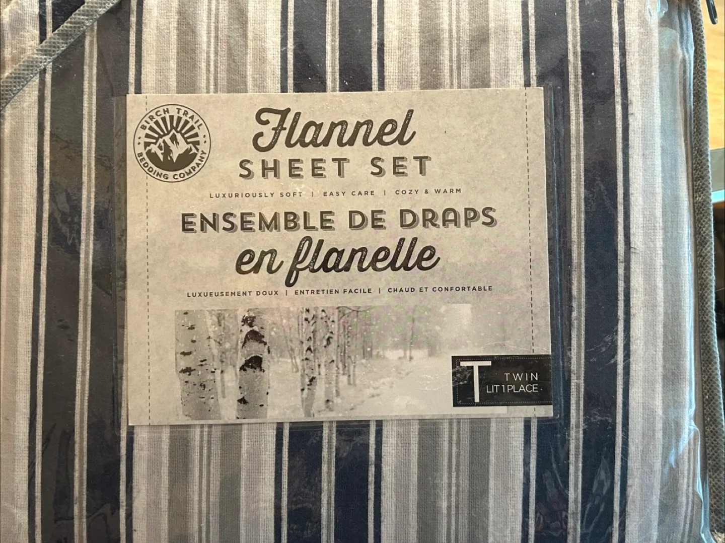 Flannel Twin Sheet Set thumbnail