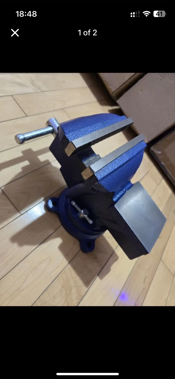 NEW 6 INCH HEAVY DUTY VENCH VISE TOOL thumbnail