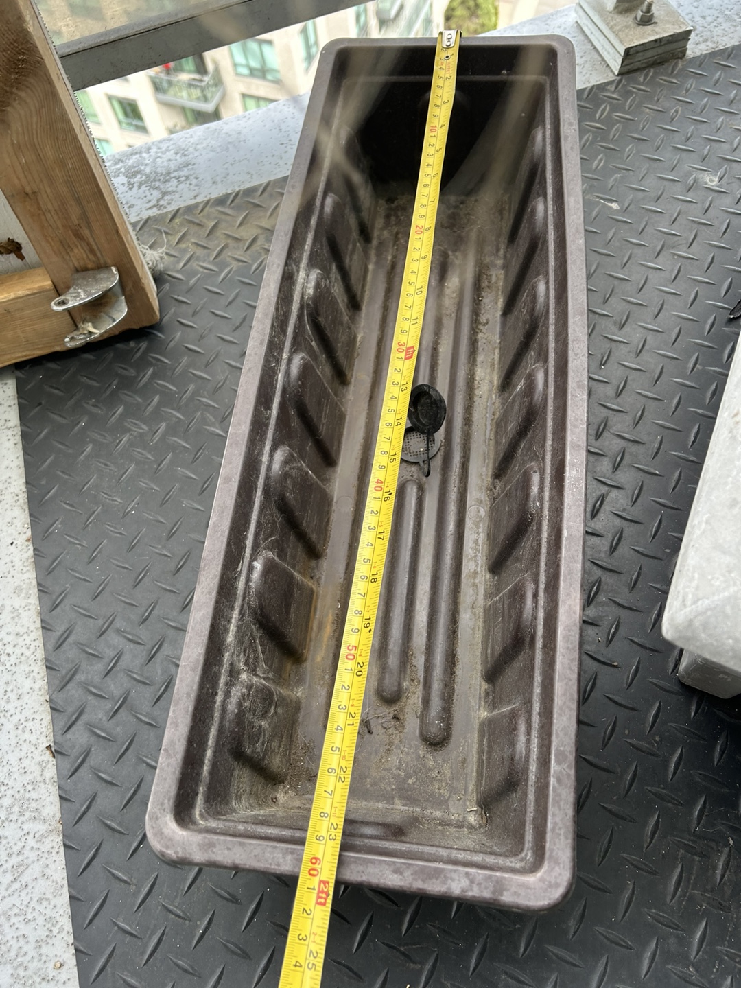 Two Plastic Planters for Balcony Gardening - photo 5