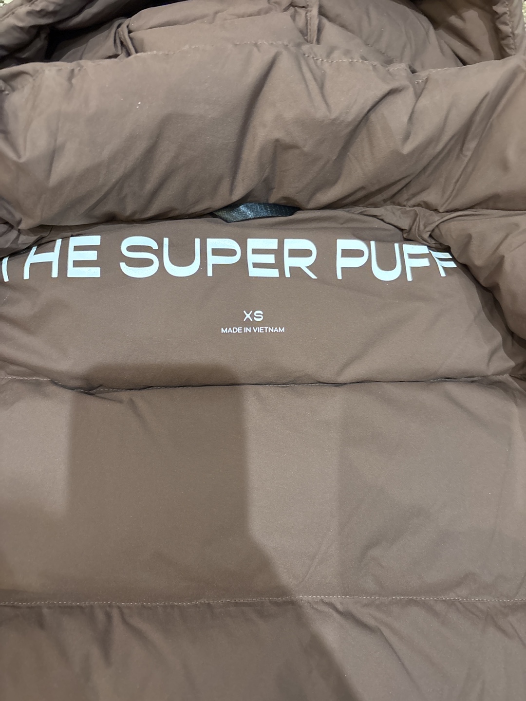 Super Puff Shorty Brown Puffer Jacket - XS - photo 2