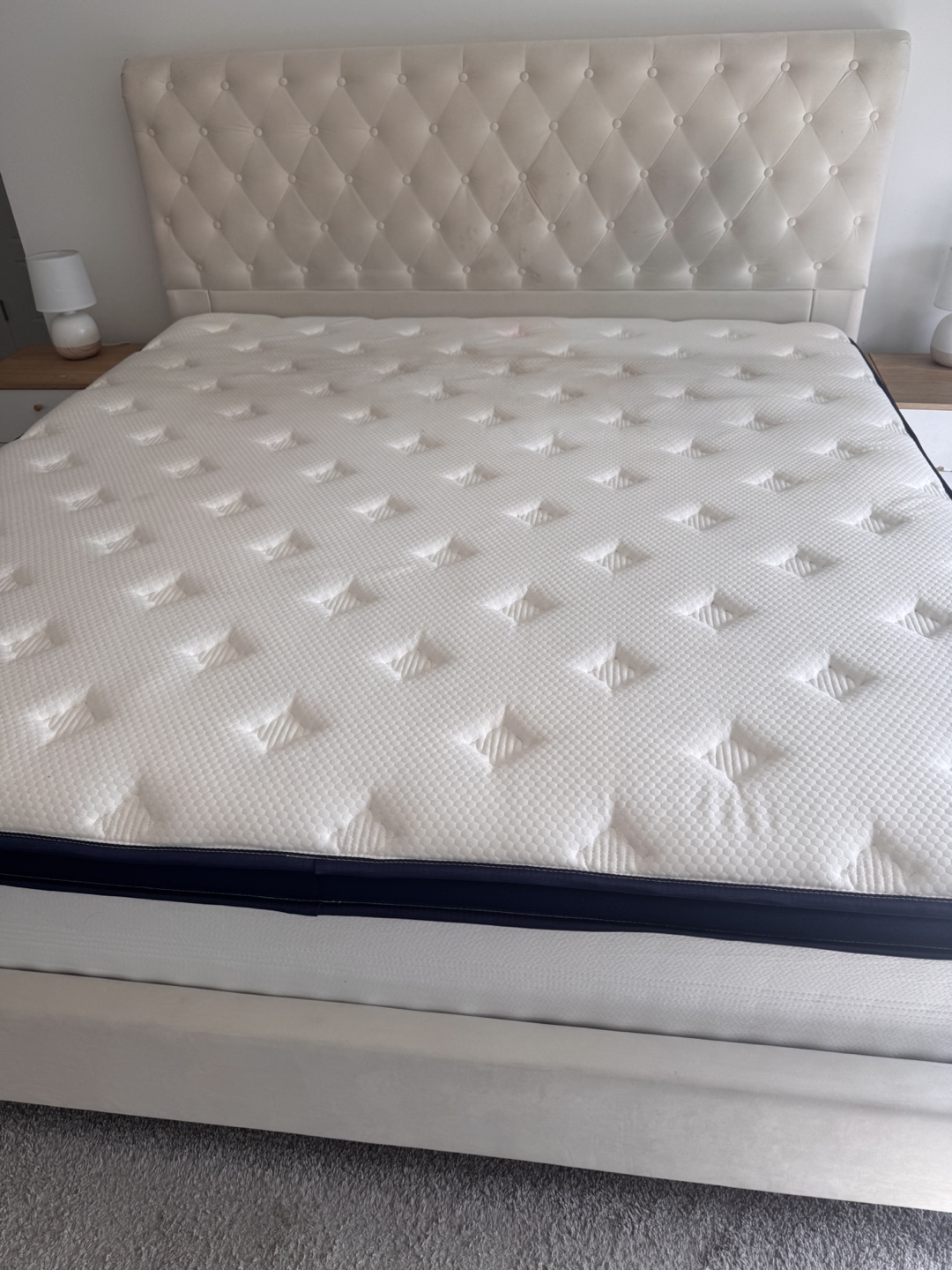 King Size bed frame & Mattress - photo 4