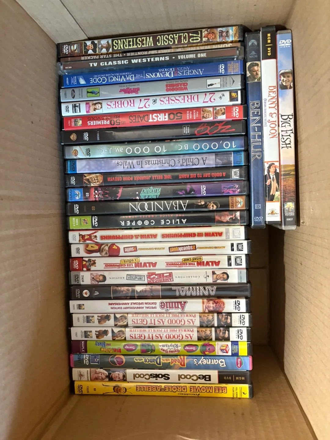Huge DVD Lot - Over 100 Movies! thumbnail