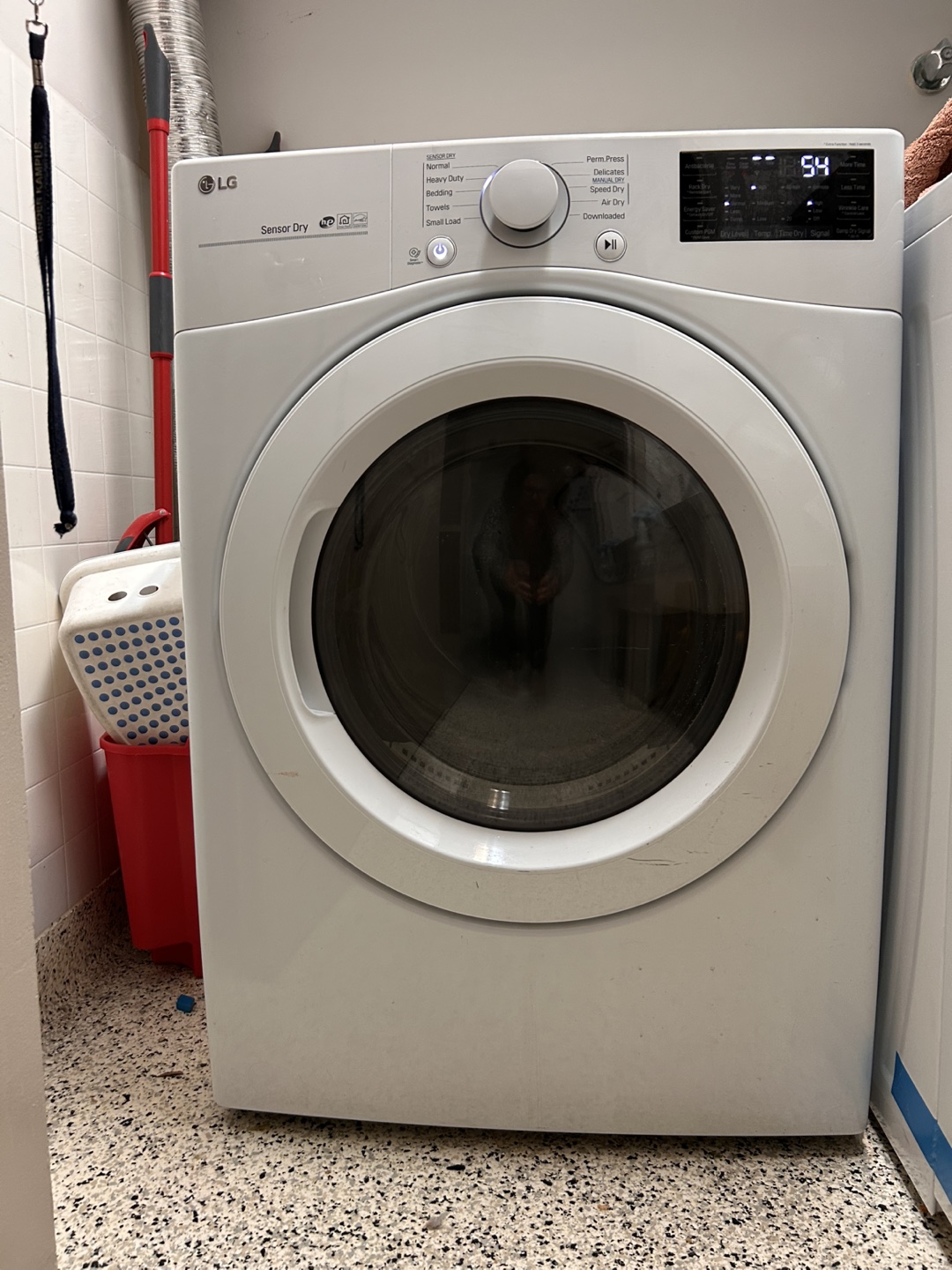 LG Electric Dryer - Sensor Dry Function