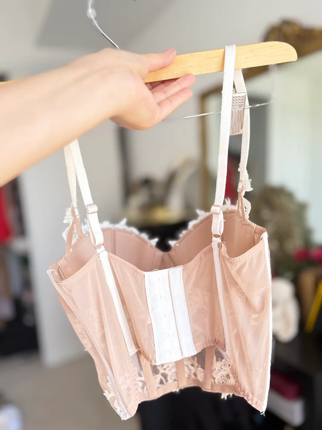 Victoria's Secret Lace Corset Top image indicator(6)