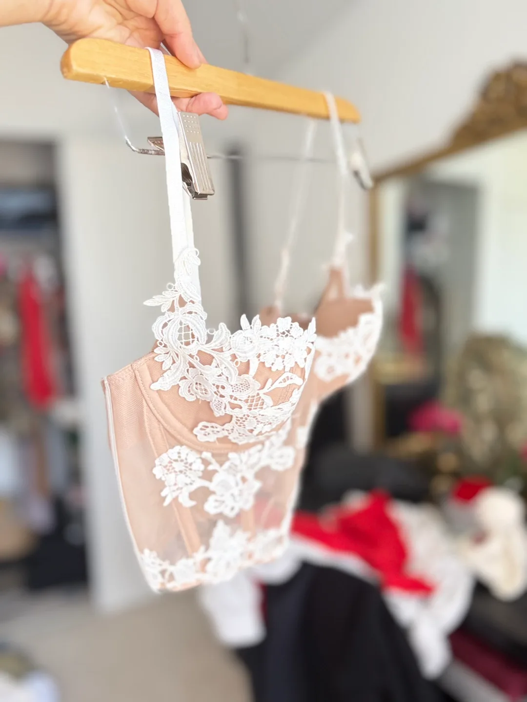 Victoria's Secret Lace Corset Top image indicator(5)