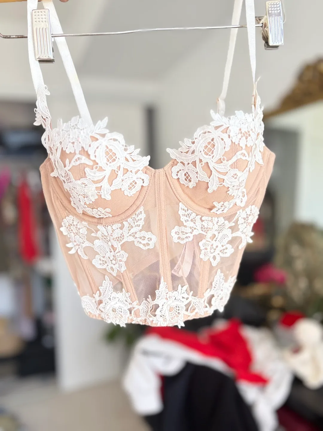 Victoria's Secret Lace Corset Top image indicator(4)