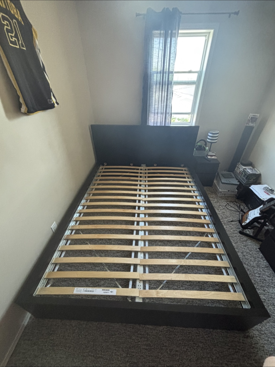 IKEA MALM Queen Bed Frame with Slatted Base