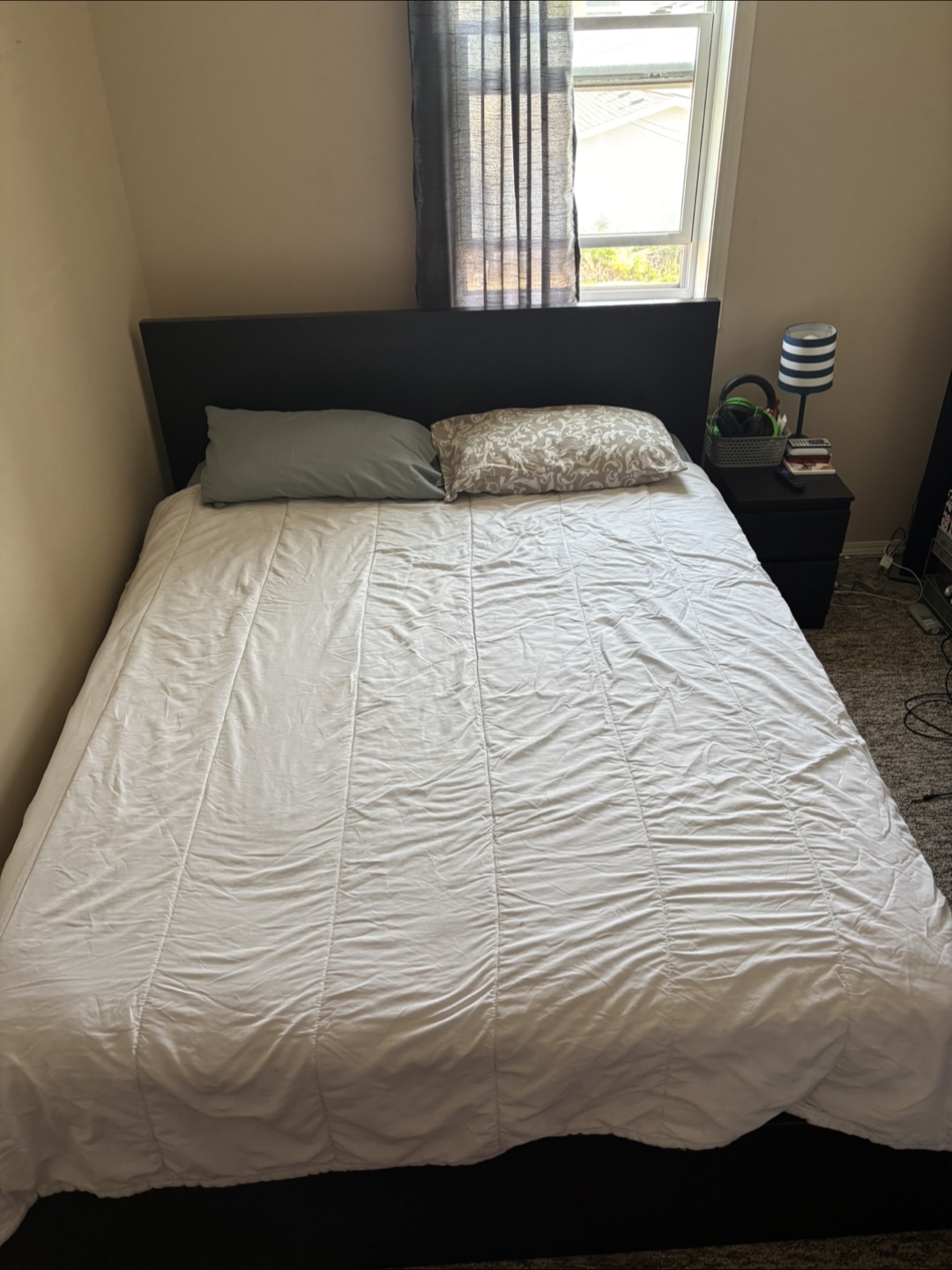 IKEA MALM Queen Bed Frame with Slatted Base - photo 4