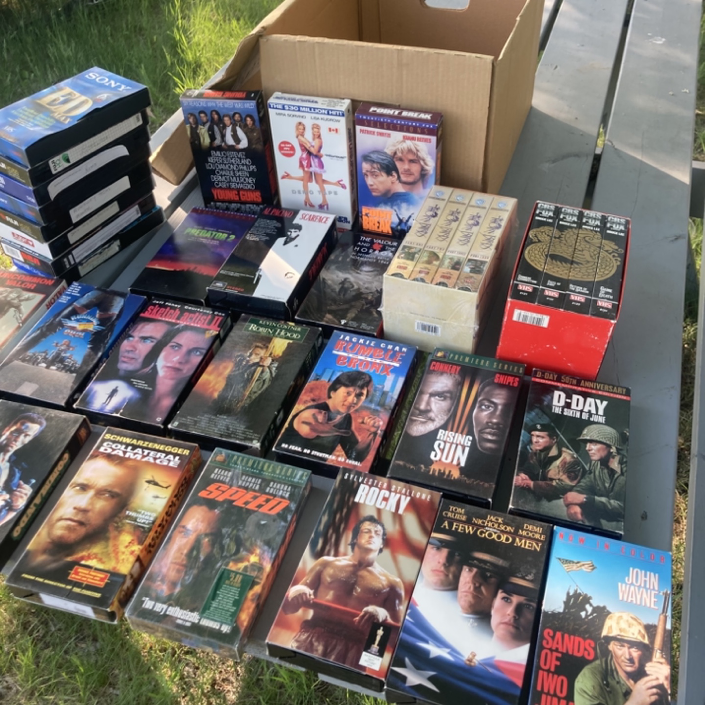 Huge VHS Movie Lot - Action, Comedy, and More! - photo 2