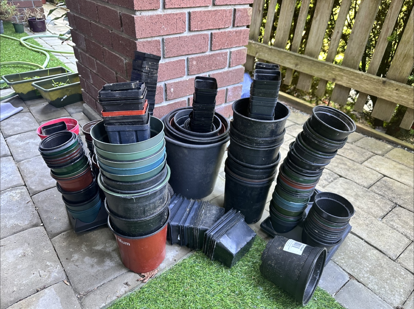 #freecycle Bulk Lot of Plastic Plant Pots