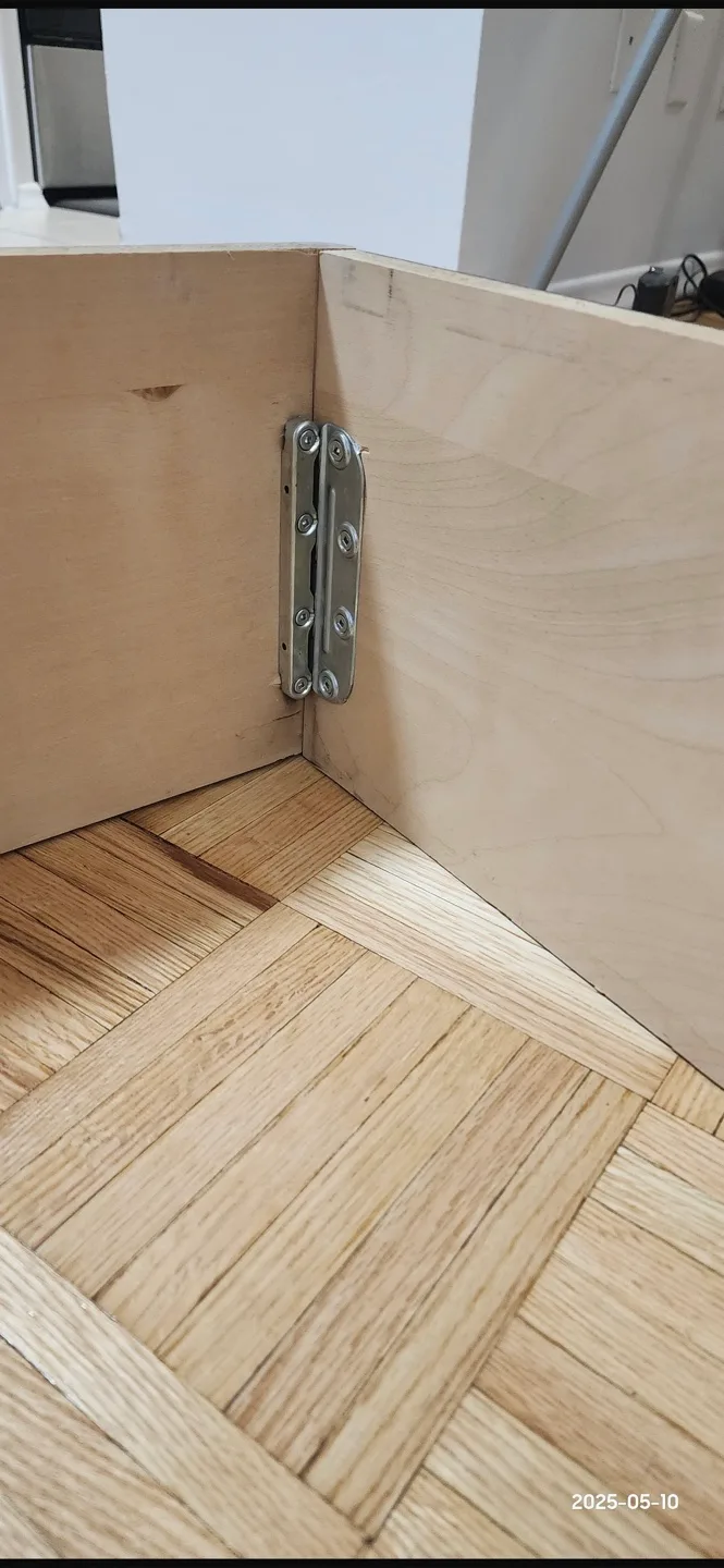 Queen size solid wood bed frame with underneath storage space image indicator(10)